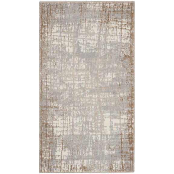 Calvin Klein CK950 Rush Area Rug, 2'2" x 3'9", Ivory/Taupe, Rectangle