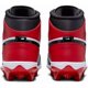 thumbnail image 4 of A i r-Jor-dan 1 Mid TD 'Bred Toe' Football Cleats Gym Red Black Patent FJ6805-601, 4 of 5