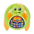 thumbnail image 4 of lionlar Kids Steering Wheel Toy Game Simulated Driving Controller for Home Traveling Green, 4 of 9