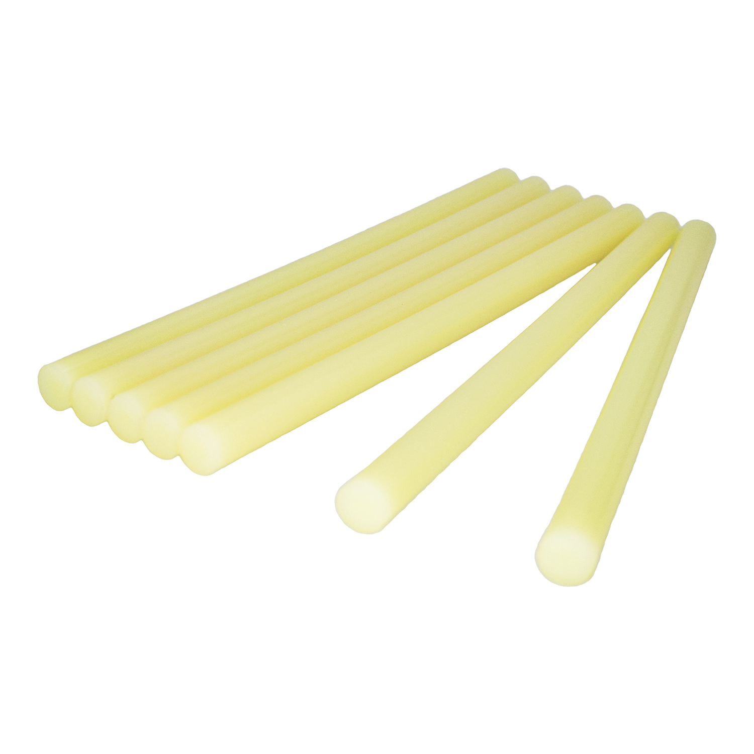 Q-601 Low Melt Packaging Glue Sticks - 5/8" x 10" | 25 lb Box
