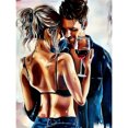 thumbnail image 1 of 5D DIY Taladro Diamante Pintura Pareja Kit Del Arte Artesanía 30x40cm, 1 of 9