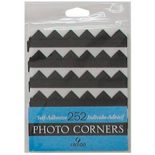 Canson SelfAdhesive Photo Corner Sheet Black