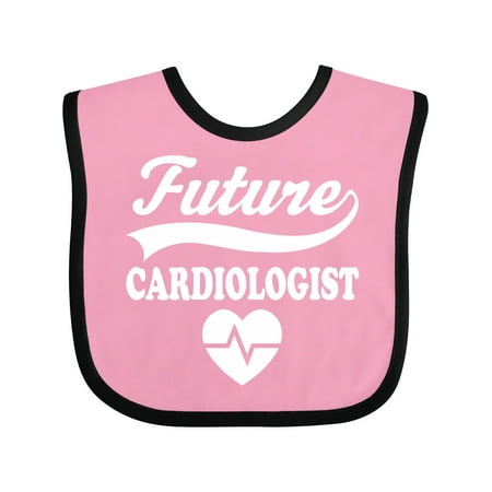 

Inktastic Future Cardiologist Childs Medical Occupation Gift Baby Boy or Baby Girl Bib