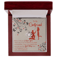 thumbnail image 4 of To My Girlfriend Out of Habit Infinity Knot Necklace Message Card, 4 of 17