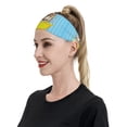 thumbnail image 4 of Wukai Dog Takes a Bath in the Bathtub Sports sweatband,Men & Women Sweatband Headband for Running, Cross Training, Racquetball, Working Out, 4 of 7