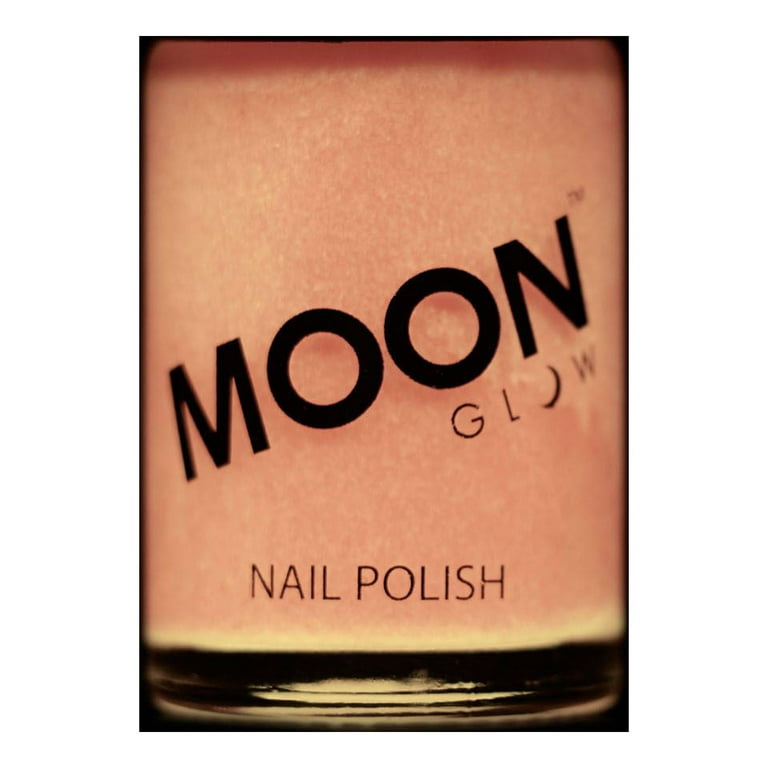 Moon Glow In The Dark Nail Polish 14ml Single Costume Make Up Moon Glow In The Dark Nail Polish 14ml Single Costume Make Up