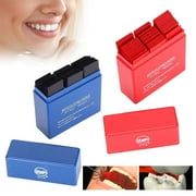 Professional Dental Articulating Paper 300 Pieces Red and Blue High Sensitivity for Occlusal Analysis Disposable and Hygienic