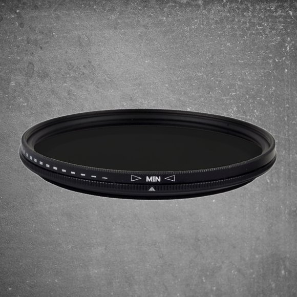 nd filter Ultra Slim Variable Neutral Density Adjustable Lens Filter ND Filter Optical Glass (55mm)