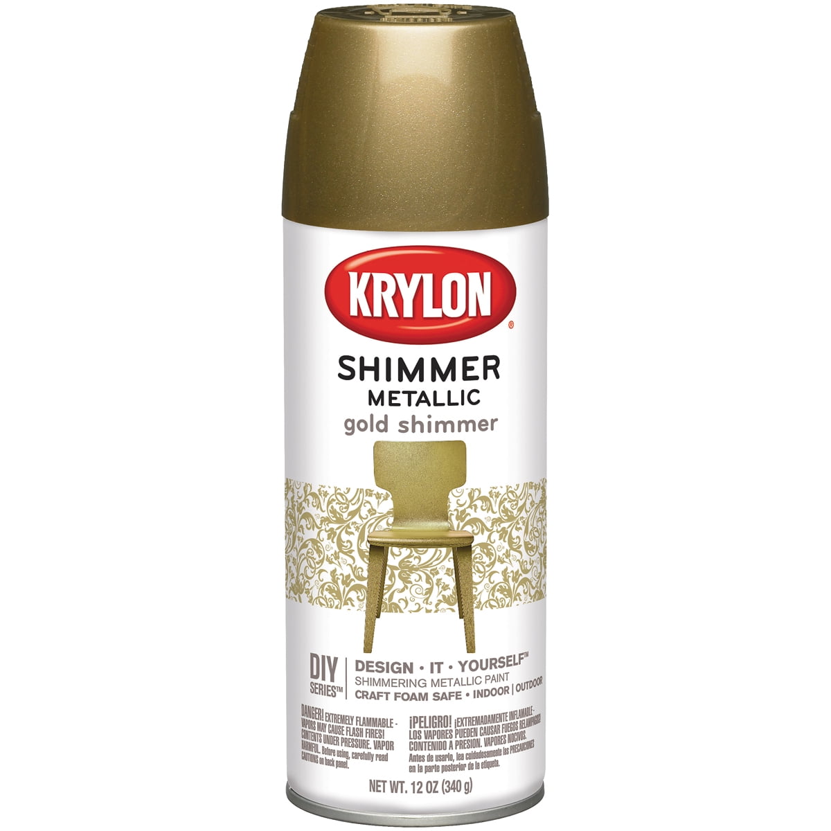 Shimmer Metallic Paint 11.5ozGold