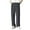 Grey, variant on Men's Wide Leg Straight Loose Casual Trousers Draped Suit Style Comfortable Relaxed Fit