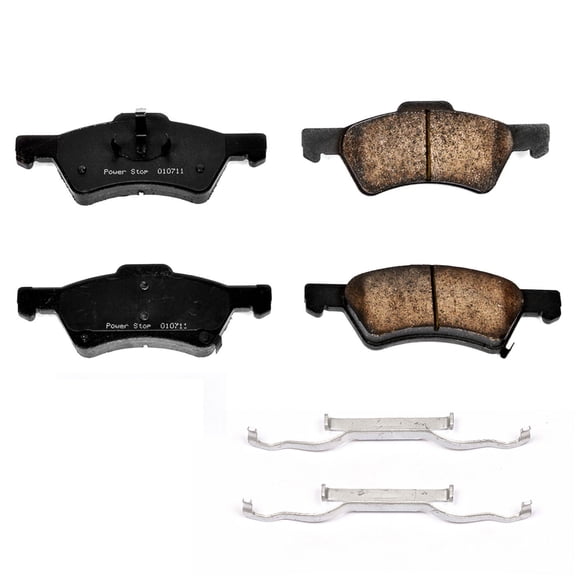 Power Stop Front Z17 Evolution Ceramic Brake Pads with Hardware 17-857