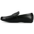 thumbnail image 2 of Vance Mens Yates Comfort Perforated Slip-on Flexible Driving Penny Loafer, Widths Available, 2 of 9
