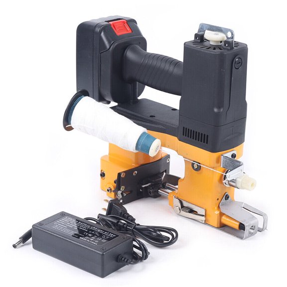 Shzicmy 36V Portable Electric Bag Stitching Closer Sewing Machine with Lithium Battery