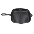 thumbnail image 1 of Sartén Para Parrilla De Hierro Fundido De Gran Capacidad, Sartén Antiadherente Con Doble Salida Para Camping Y Restaurante, 1 of 7