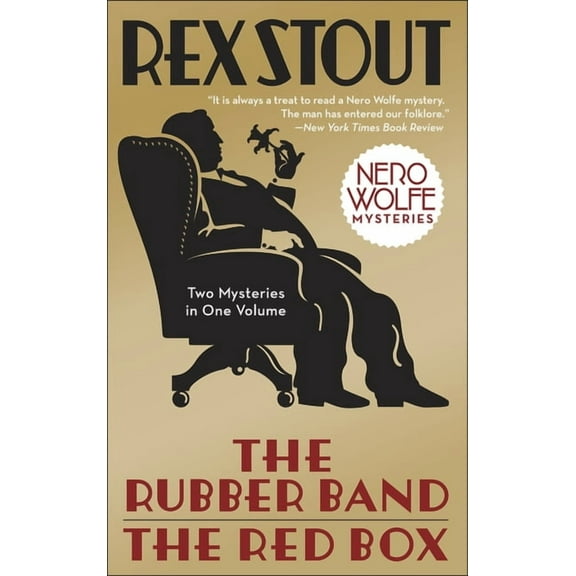 Nero Wolfe The Rubber Band/The Red Box 2-In-1, (Paperback)