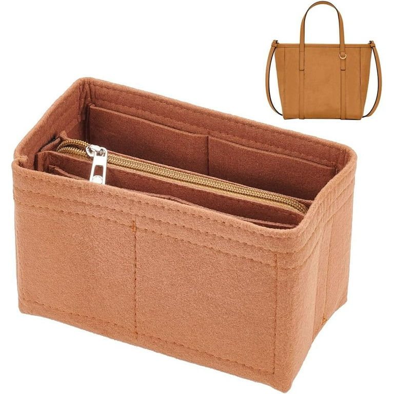 Felt insert bag organizer sale