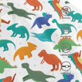 thumbnail image 3 of Fotbe Colorful Dinosaur Gorro Clásico de Béisbol, Gorra Ajustable con Broche Snapback, Gorro de Exterior de Algodón Suave, 3 of 6