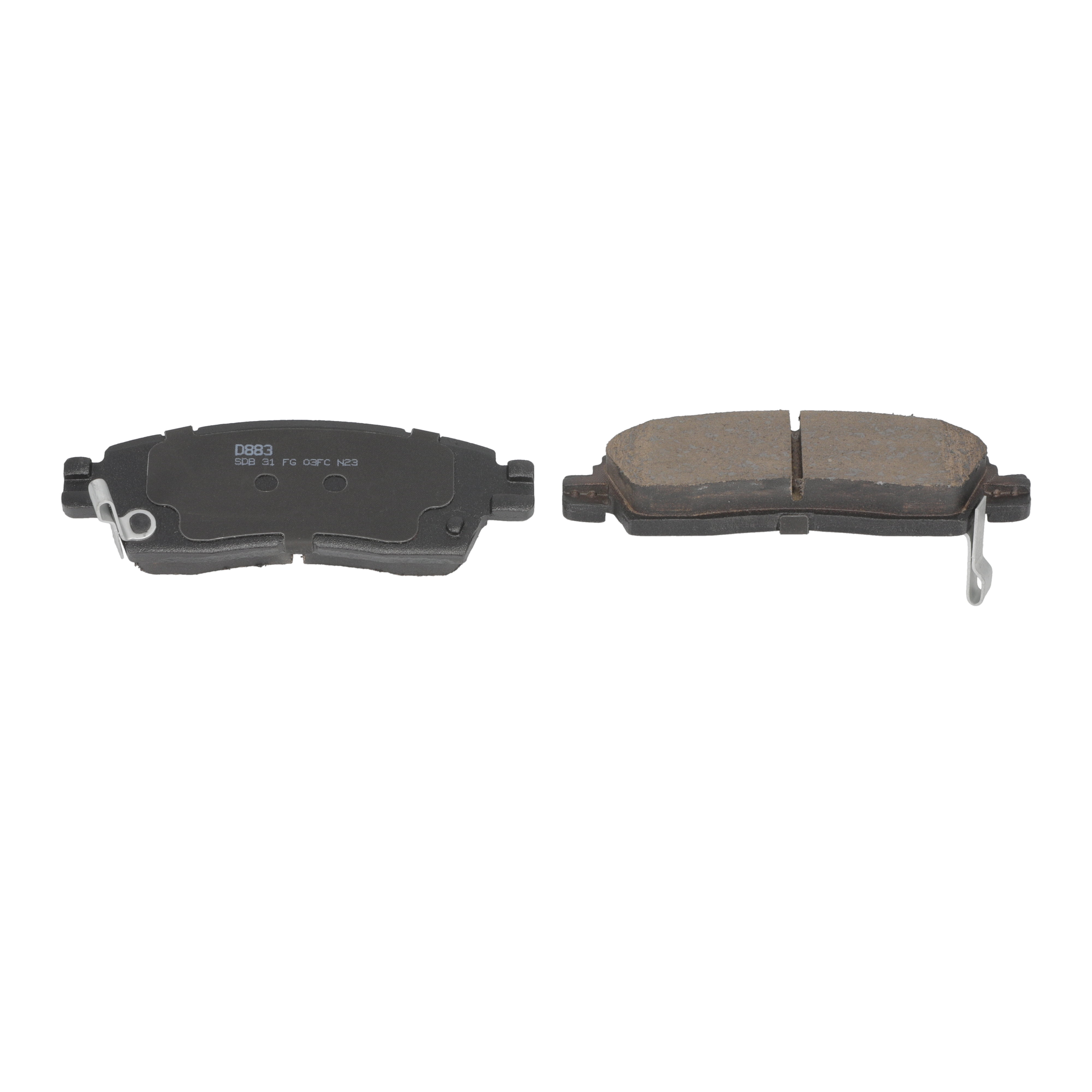 Winstop Brake Pad Set, Rear WS.0883.0.C, Chevrolet Traverse 2017-2009
