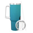 thumbnail image 2 of Taza de hielo Ariel de 40 oz con asa, taza aislada duradera que mantiene las bebidas calientes o frías, para deportes al aire libre, fitness, gran capacidad, talla única., 2 of 8