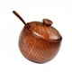 thumbnail image 3 of Moyic Tarros de para especias, azucarero de cocina marrón para el hogar con tapa, almacenamiento de condimentos, utensilios de cocina, caja de Utensilios de cocina Moyic HA013333-00, 3 of 6