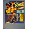 X-Men Pre-Paid 20 Unit Phone Card Professor X vs. Magneto 1994 Classic Heroes