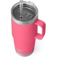 thumbnail image 1 of YETI Rambler 25 oz Straw Mug, Vacuum Insulated, Stainless Steel, Tropical Pink, 1 of 8
