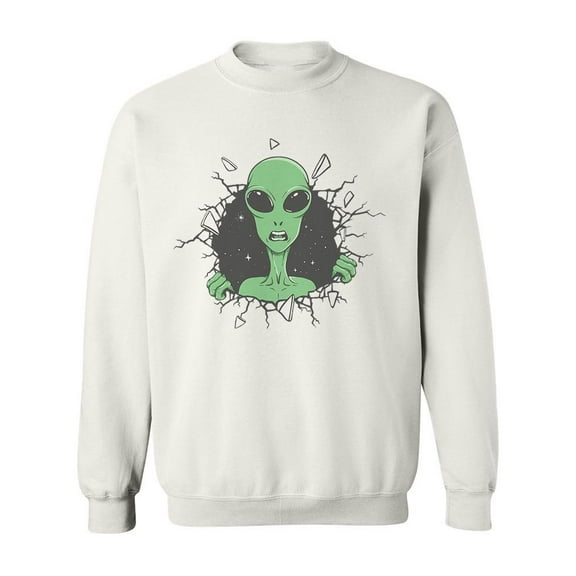 Alien Breaks Out Of Space Sweatshirt Men -Image by Shutterstock, Male Medium