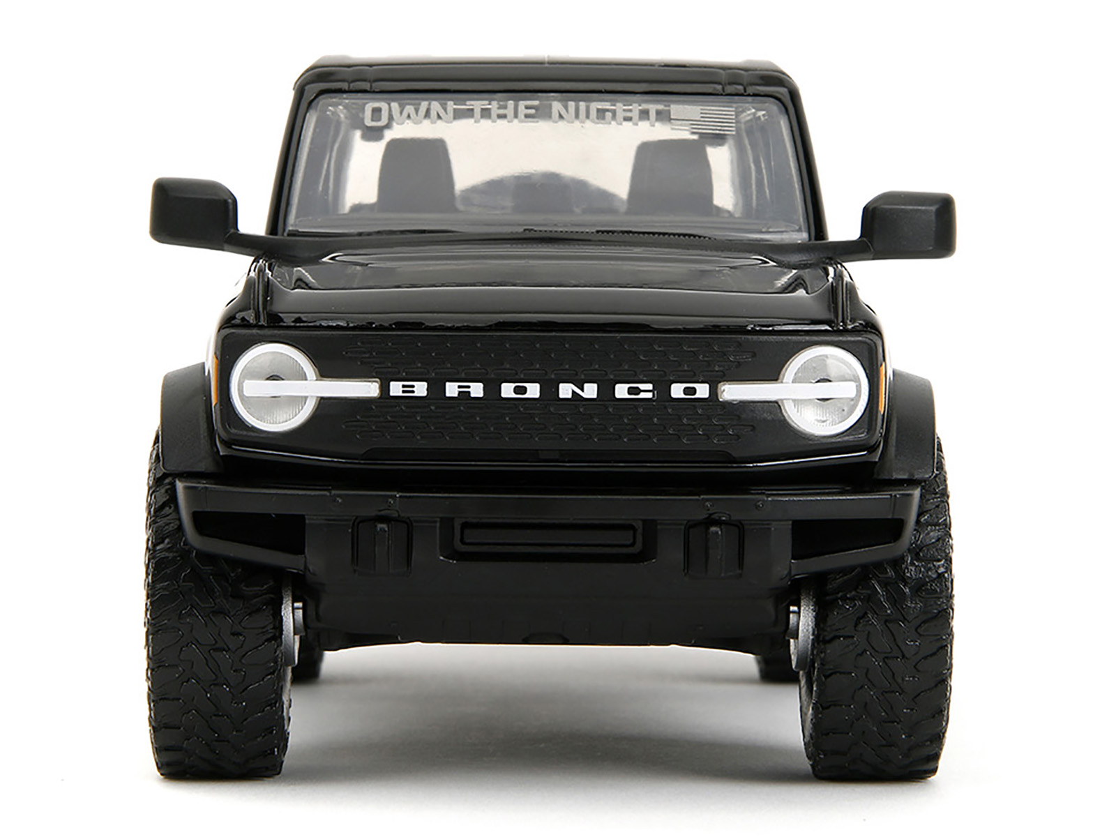 2021 Ford Bronco Badlands Black "Rigid" with Extra Wheels "Just Trucks" Series 1/24 Diecast Model Car by Jada