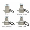 thumbnail image 4 of Aluminum Pipe Connector for Reliable Water Pump Systems with Rubber Gasket, 4 of 6
