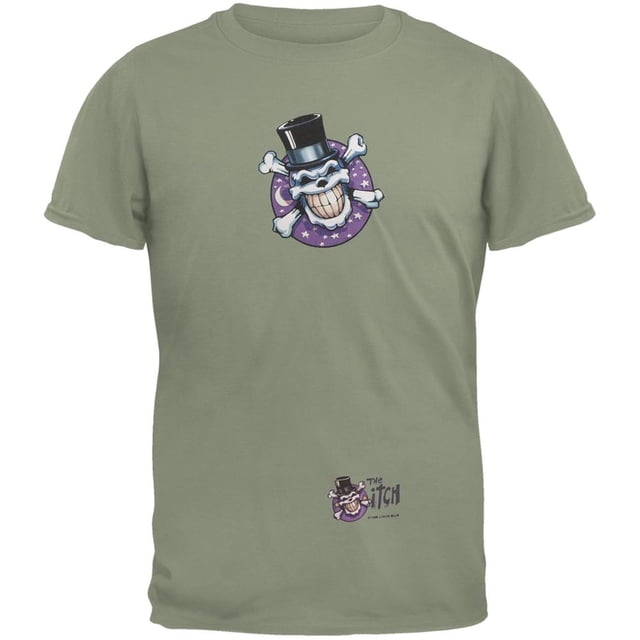 Skull & Crossbones Top Hat Logo Adult T-Shirt
