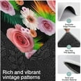 thumbnail image 3 of Pioneer Flower Floral Print Pattern Kitchen Rugs Sets Of 3,Kitchen Runner Rugs Non Skid Washable,Decorative Kitchen Floor Mats for Kitchen,Sink,Laundry,17"x30"+ 17"x47" + 17"x59", 3 of 6