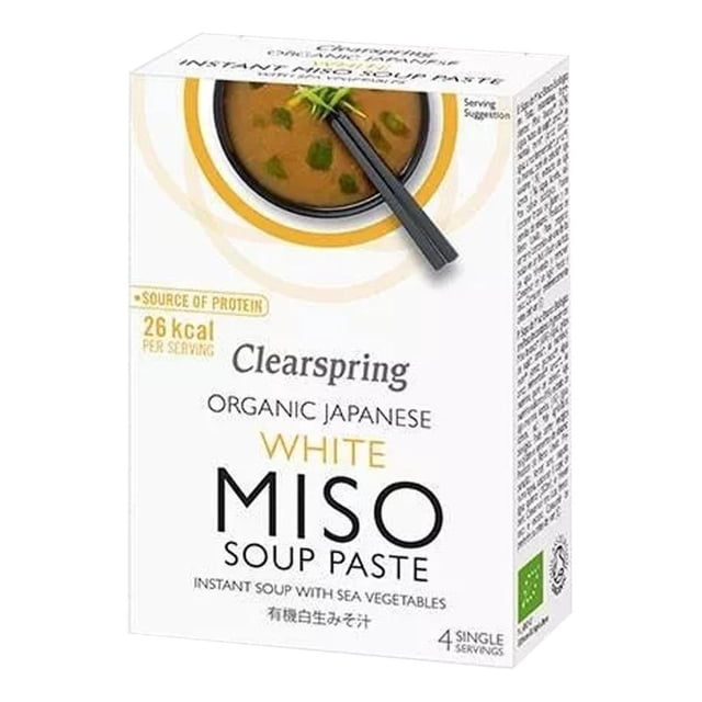 Pasta Miso Blanca Instantánea Clearspring Japonesa Orgánica Clearspring CS493