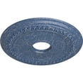 thumbnail image 3 of Ekena Millwork 18 5/8"OD 4"ID x 1 1/8"P Classic Ceiling Medallion (Fits Canopies up to 12 3/4"), Hand-Painted Americana Crackle, 3 of 7