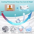 thumbnail image 6 of Cervical Neck Pillow for Pain Relief - Ergonomic Memory Foam Pillows for Sleeping, Cooling Side Sleeper Pillow for Neck Support, Contour Orthopedic Bed Pillow for Back Stomach Sleepers, 6 of 7