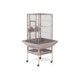 thumbnail image 6 of HomeStock Mid-Century Marvel Bird Cage with Retro-Inspired Design, Durable Construction, Spacious Interior, and Elegant Finish for Stylish-Color:Blush, 6 of 6