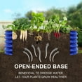 thumbnail image 4 of Olle Galvanized Raised Garden Beds Outdoor Plant Boxes Outdoor Garden 17" Tall Metal Raised Garden Bed 12-In-1 Garden Beds Outdoor for Vegetables, Cobalt Blue 17" Tall, 4 of 5
