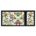 thumbnail image 4 of FUIALDOLG Hummingbird Floral Decoration Children's Wallet, Elastic Polyester Trifold Card Wallet for Travel, Protective Slim Coin Pockets, 4 of 6