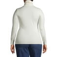 thumbnail image 3 of Lands' End Women's Plus Size Lightweight Jersey Fitted Turtleneck, 3 of 3