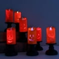 thumbnail image 5 of 1PC Halloween Pumpkin Candle Light, Halloween Orange Flameless Candle Lights LED Lamps Festival Decor Light for Halloween Party, 5 of 6