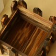 thumbnail image 3 of Wooden Flower Plant Fence Picket Storage Holder Garden Flower Stand Home Decor, 3 of 5