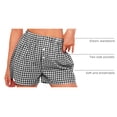 thumbnail image 4 of Shorts PRETTYGARDEN Pijama Vichy Verano 2025 XXL, 4 of 9