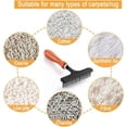 thumbnail image 5 of Carpet Groomer Rake Carpet Rake Shag Carpet Rake, 5 of 5