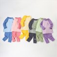 thumbnail image 6 of TOWED22 Toddler Baby Girl Fall Winter Outfit Cute Print Graphic Sweatshirt Pants Set Cute Clothes Size:6-7 Y,Color:Grey, 6 of 7