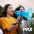 thumbnail image 4 of PYLE PMP66WLT - Waterproof Megaphone - Water Resistant PA Bullhorn Speaker with Siren Alarm and Built-in LED Light, 4 of 9
