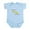 Sky Blue, variant on CafePress - Hatched By Two Chicks Infant Bodysuit - Baby Light Bodysuit, Size Newborn - 24 Months