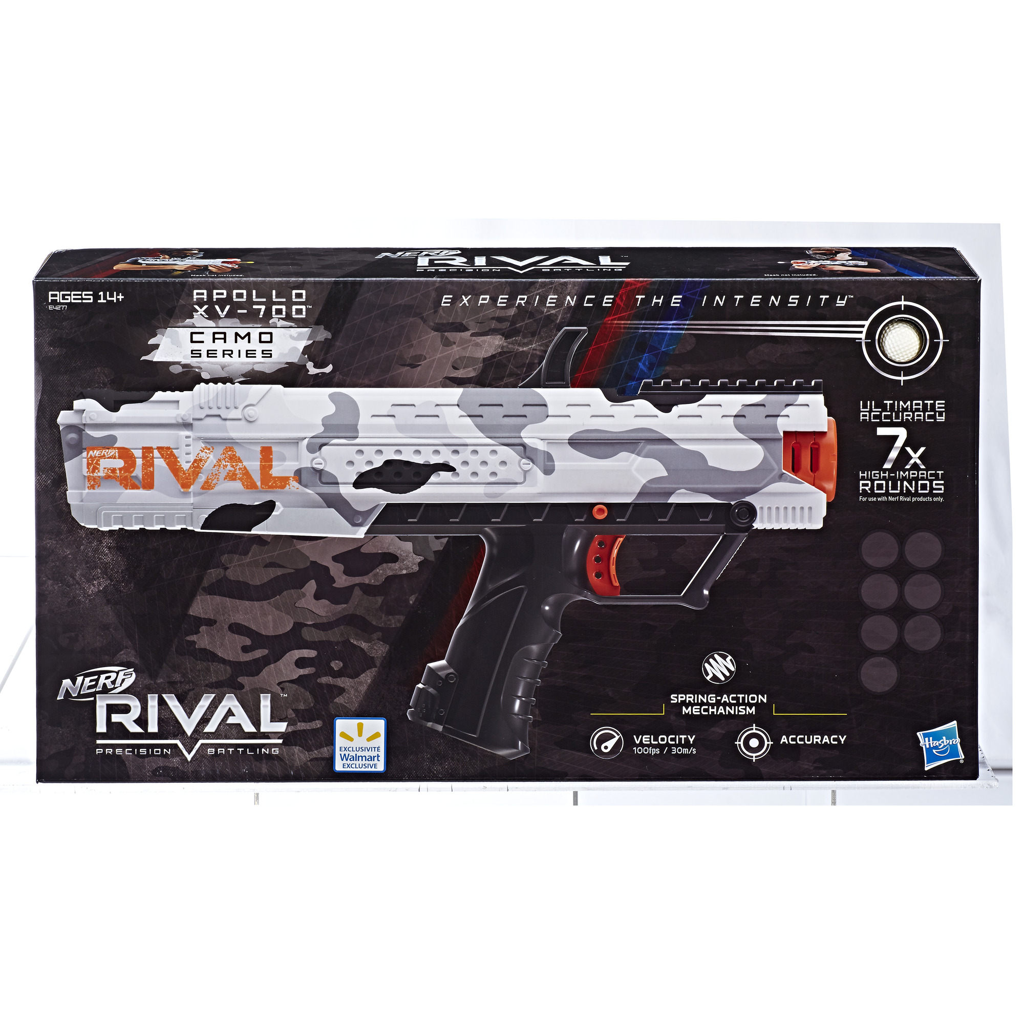 Nerf Rival Apollo XV-700 Camo Series Toy Blaster with 7 Ball Dart Rounds for Ages 14 and Up - image 3 of 12