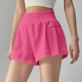 thumbnail image 5 of Maqroz Womens High Waisted Athletic Shorts Pleated Side Panels Lightweight Breathable Summer Casual Outfits for Running Gym Workout Tennis with Pockets, 5 of 5