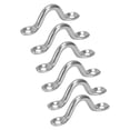 thumbnail image 1 of Marine Eye Straps, 4mm Aperture Easy Installation Kayak Deck  10Pcs Multifunctional  For 1/16-3/8in Wire Rope, 1 of 8