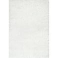 thumbnail image 3 of nuLOOM Marleen Contemporary Shag Area Rug, 8' x 10' Oval, Off White, 3 of 5