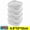 4pcs, variant on Transparent Freezer Storage Container with Lid for Meat Vegetables and Food Preservation Refrigerator Organizer Box